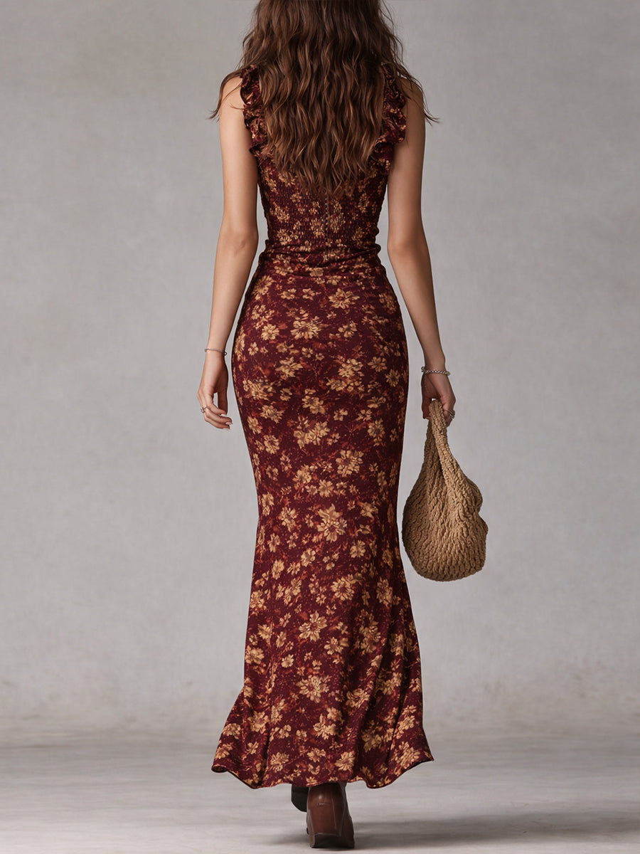 Mayfair | Vestido Largo Elegante Retro