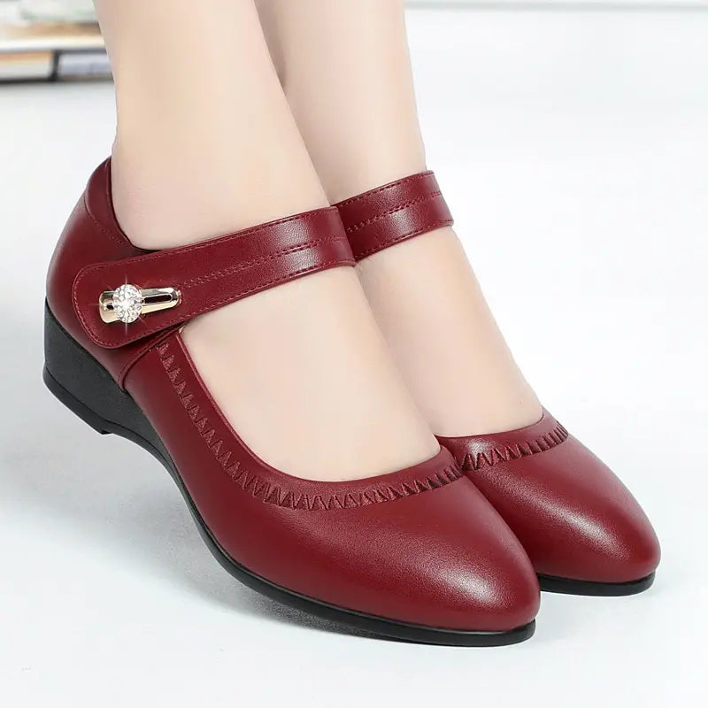 Lydia™ | Zapatos Ortopédicos de Tacón Medio