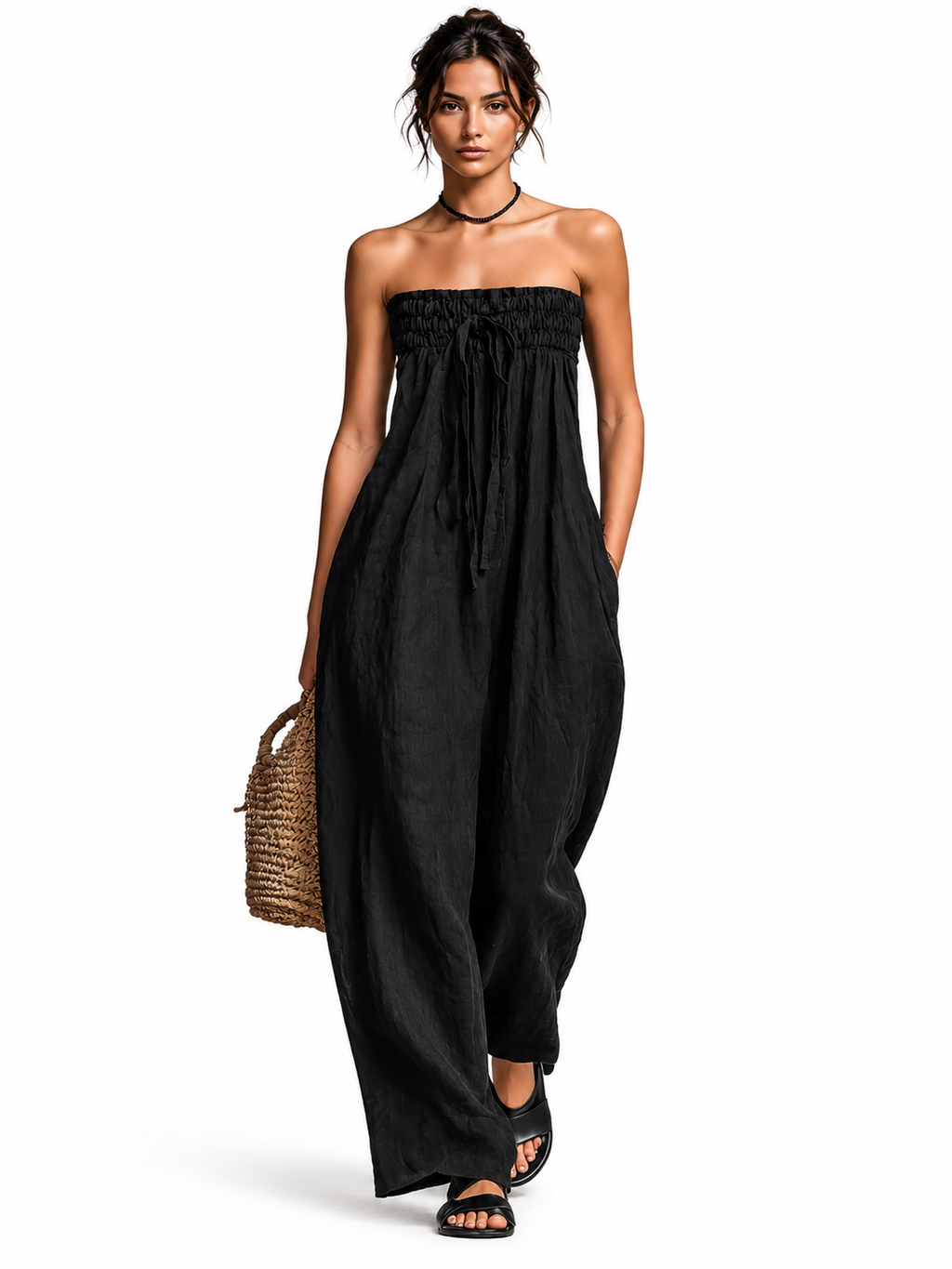 Nina | Jumpsuit Elegante Strapless