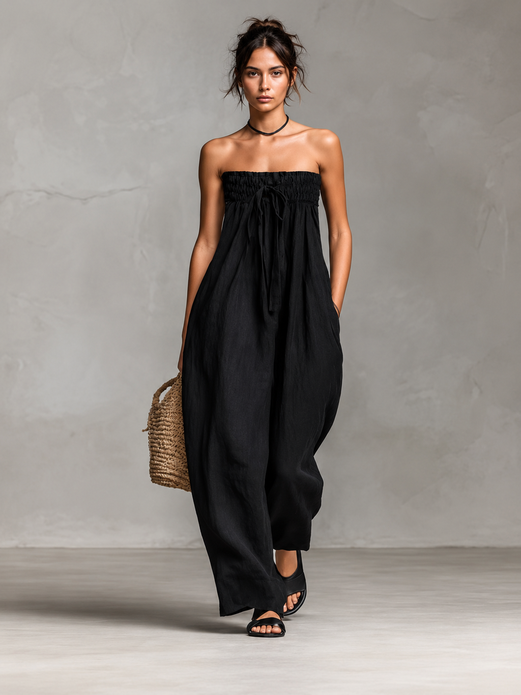 Nina | Jumpsuit Elegante Strapless