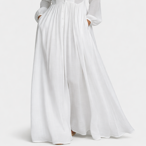 Elisa | Vestido Largo Patchwork