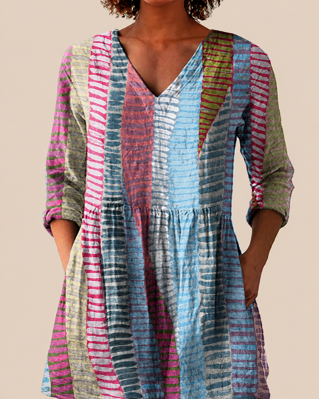 Noa | Blusa Larga con Estampado Llamativo