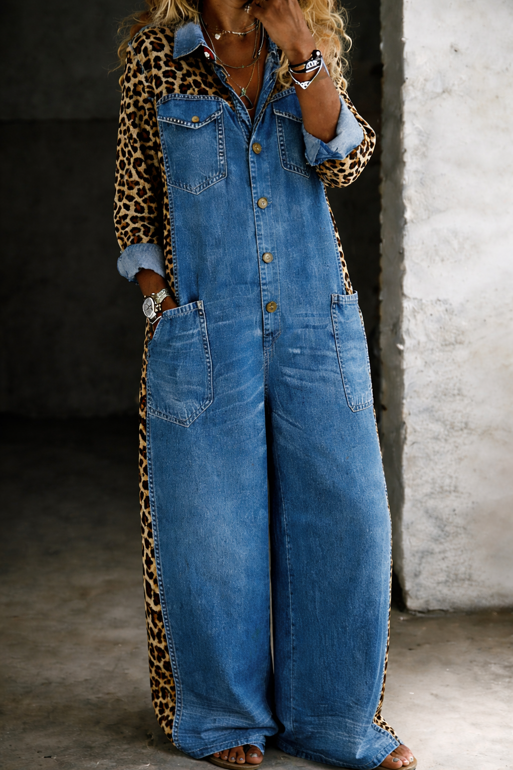 Amanda | Jumpsuit de Mezclilla