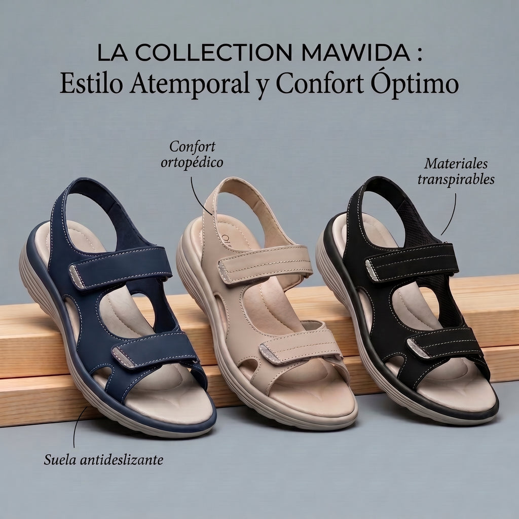 Sophie | Sandalias Oropédicas Ajustables