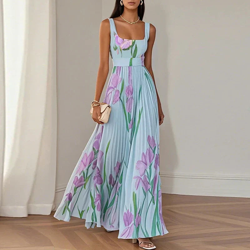 Oriah | Vestido Maxi Floral Corte A