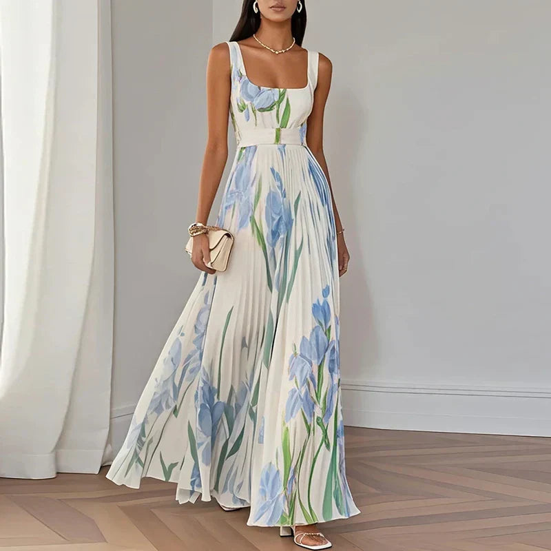 Oriah | Vestido Maxi Floral Corte A
