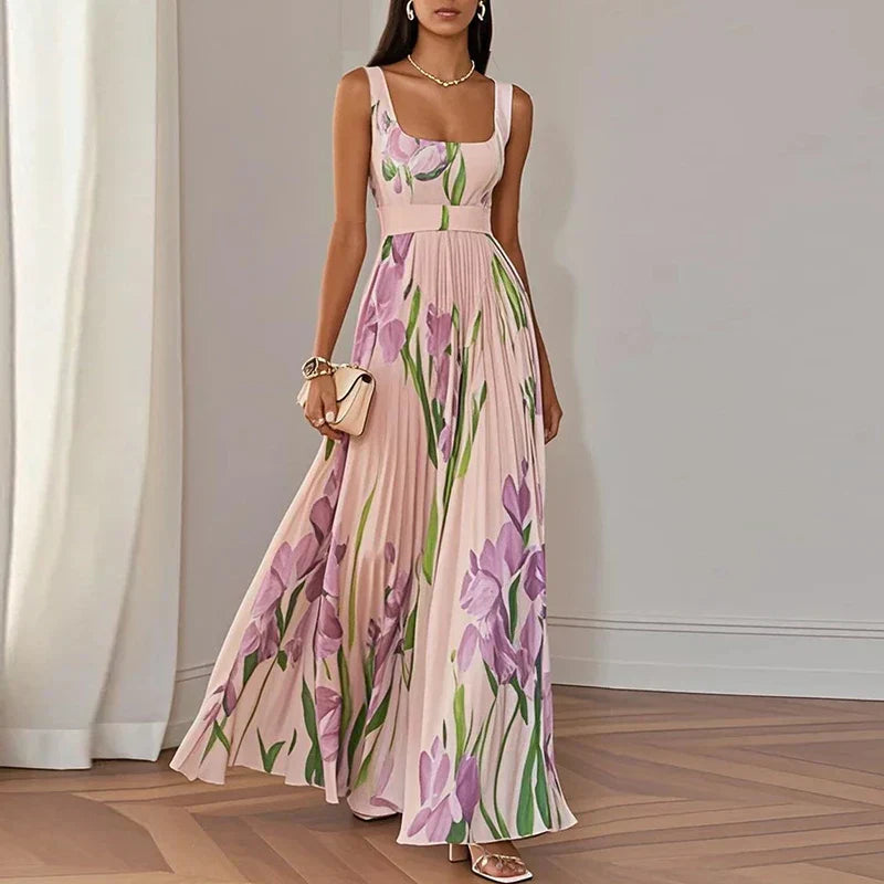 Oriah | Vestido Maxi Floral Corte A