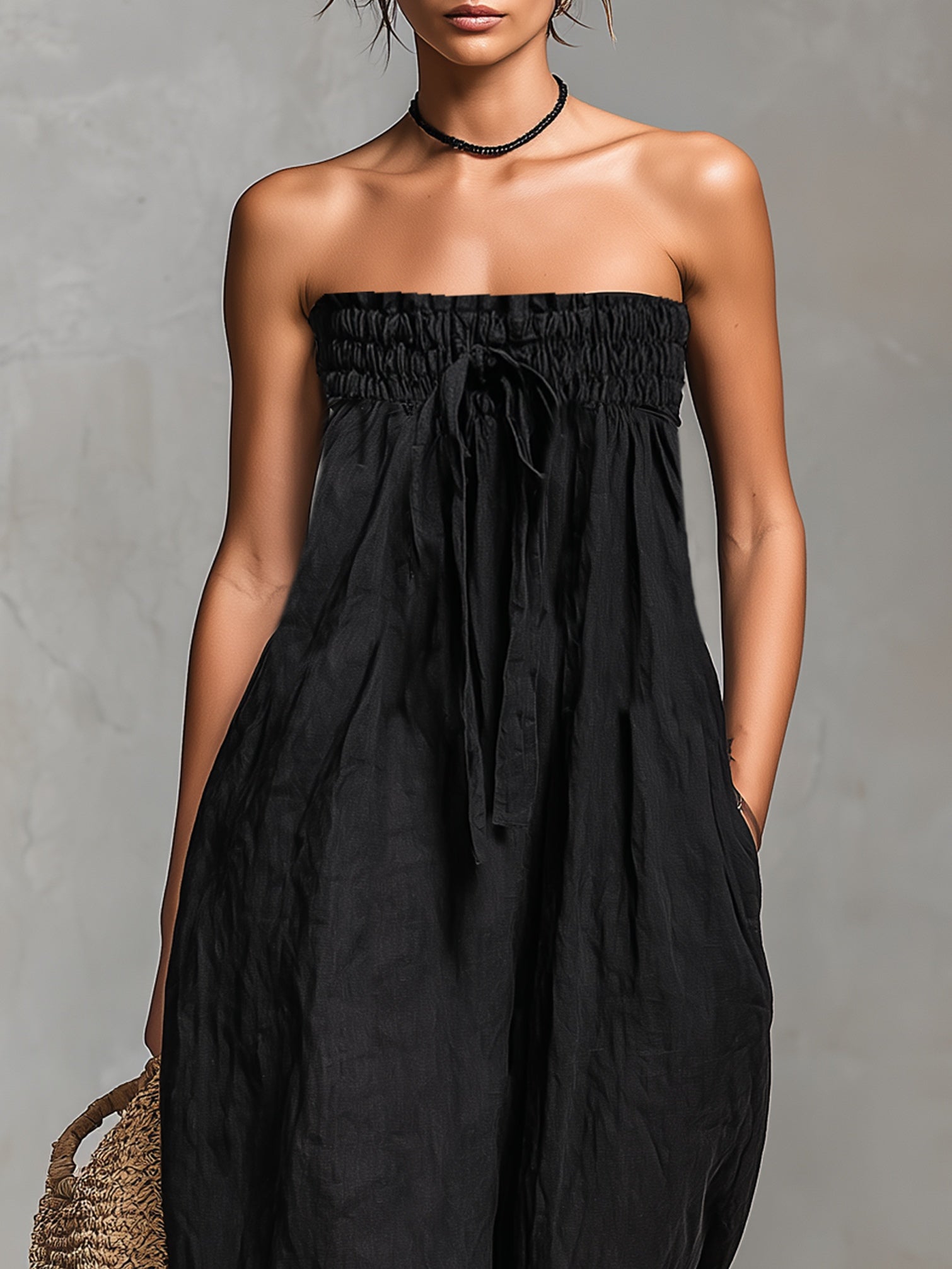 Nina | Jumpsuit Elegante Strapless