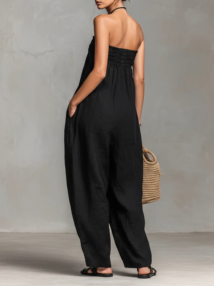 Nina | Jumpsuit Elegante Strapless