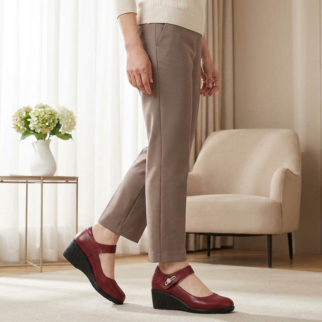 Lydia™ | Zapatos Ortopédicos de Tacón Medio