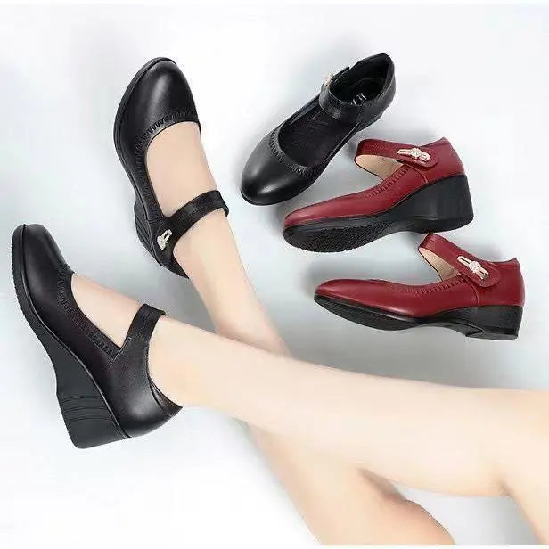 Lydia™ | Zapatos Ortopédicos de Tacón Medio