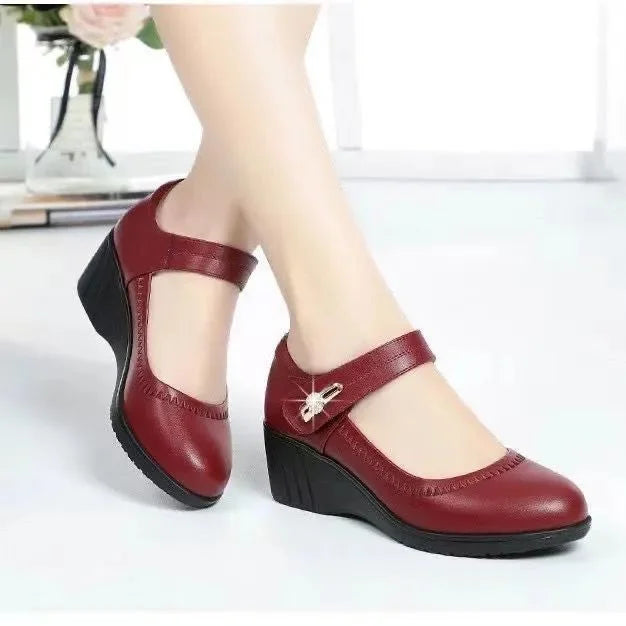Lydia™ | Zapatos Ortopédicos de Tacón Medio