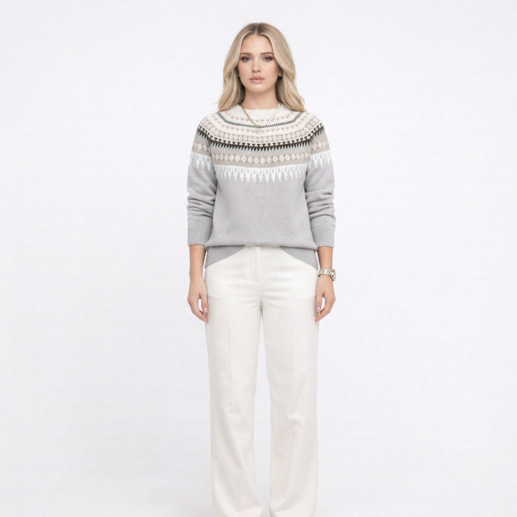 Gemma | Sweater Cuello Redondo