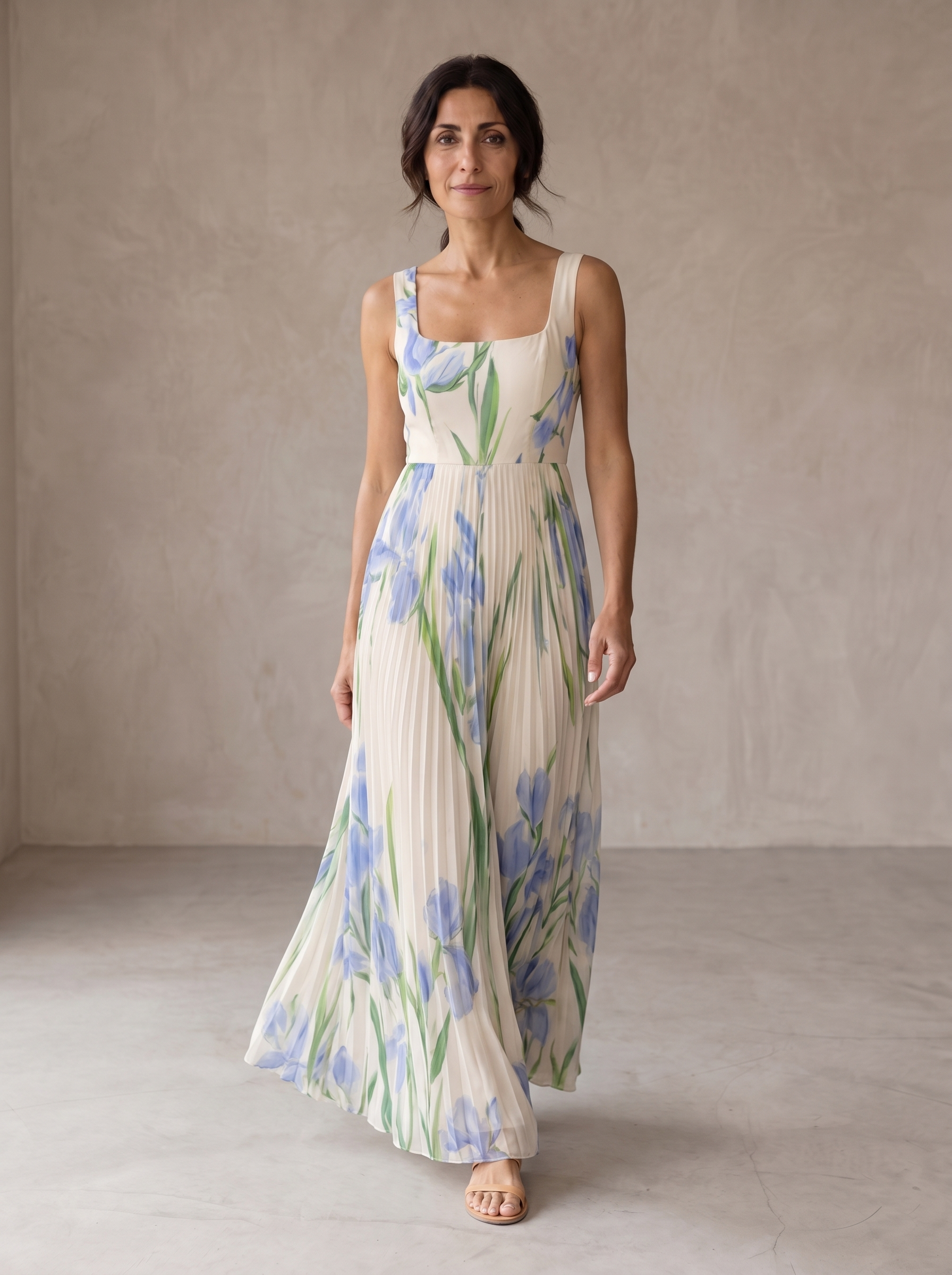 Oriah | Vestido Maxi Floral Corte A