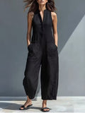 Lotte | Jumpsuit Minimalista Sin Mangas