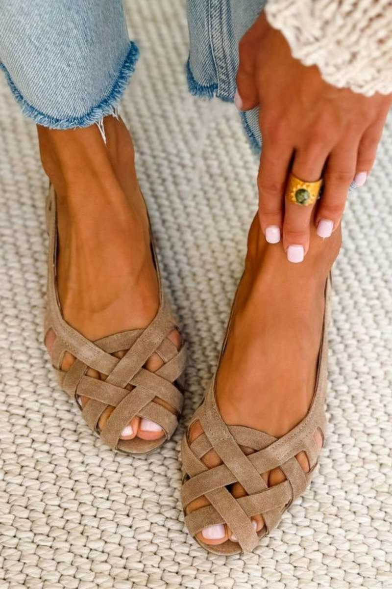 Caterina | Sandalias Trenzadas Ortopédicas
