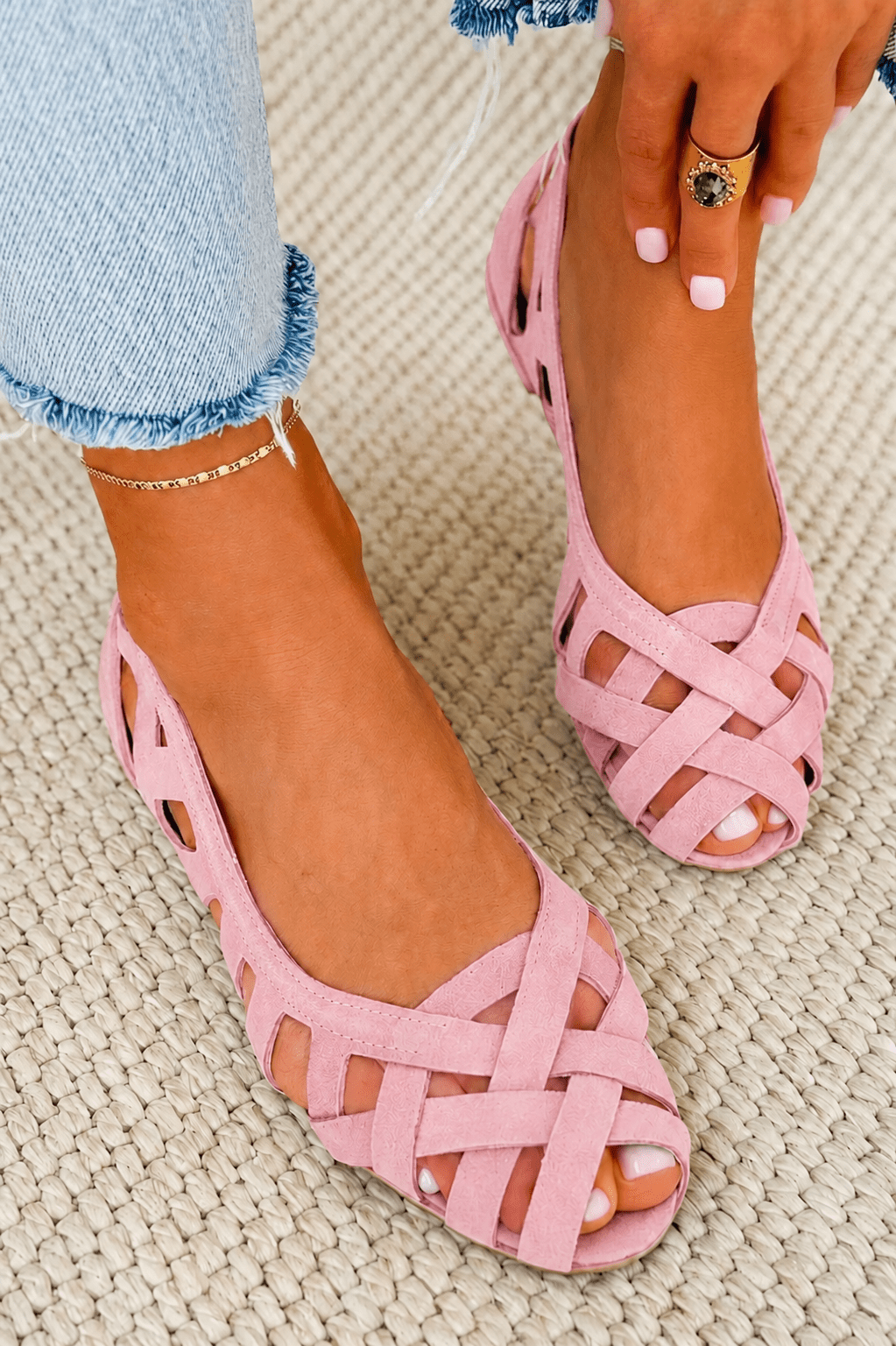 Caterina | Sandalias Trenzadas Ortopédicas