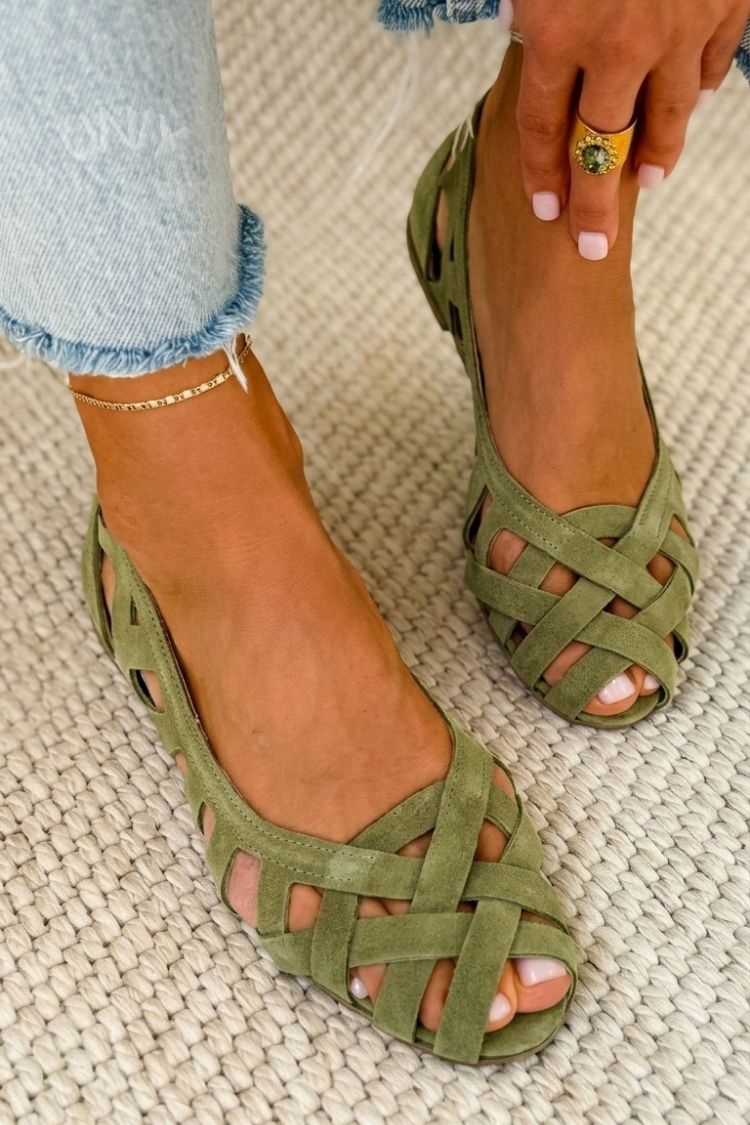 Caterina | Sandalias Trenzadas Ortopédicas